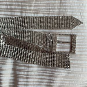 Rhinestone belt